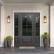 Dutton 1 Light 19.75 inch Powder Coated Black Outdoor Wall Sconce